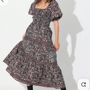 Cleobella x  The Good Trade Floral Maxi Dress